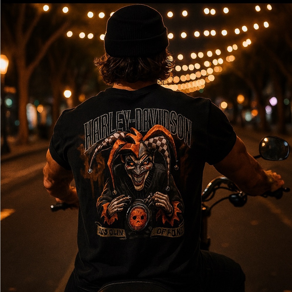 Harley-Davidson Black Short Sleeve Tee